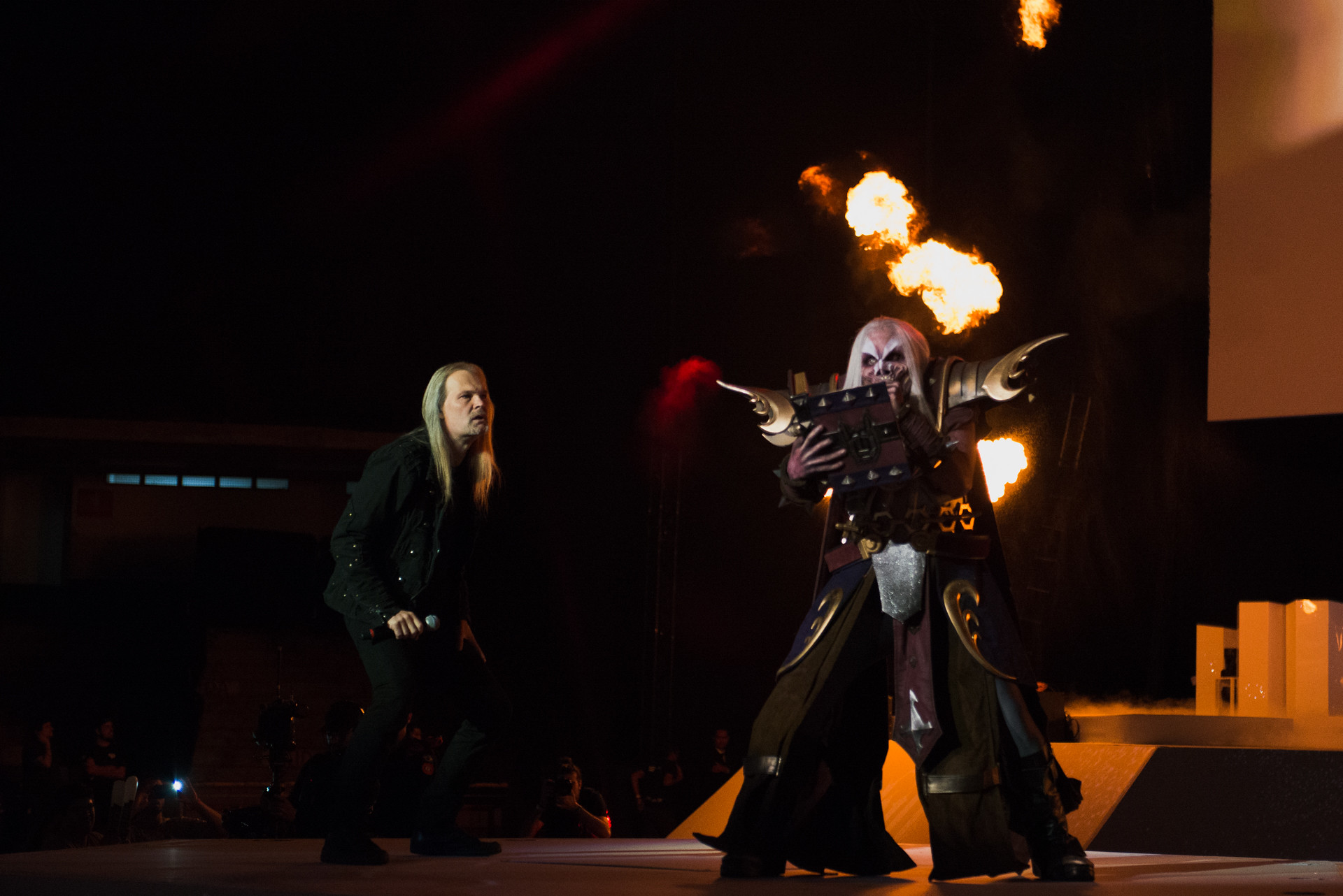 Imagem do show de abetura do CBLOL 2017