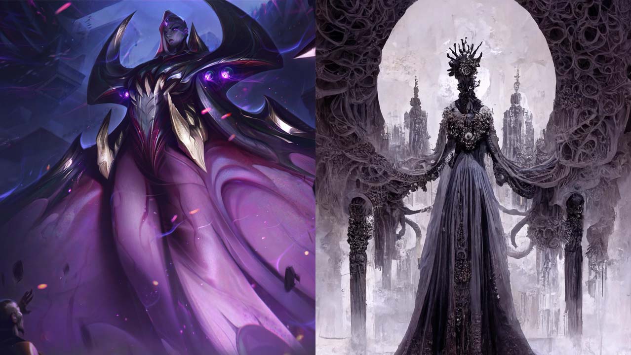 Imagem da Bel'veth criada por IA 