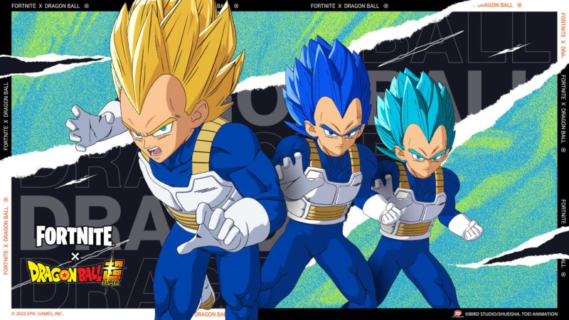 Trajes de Vegeta no Fortnite