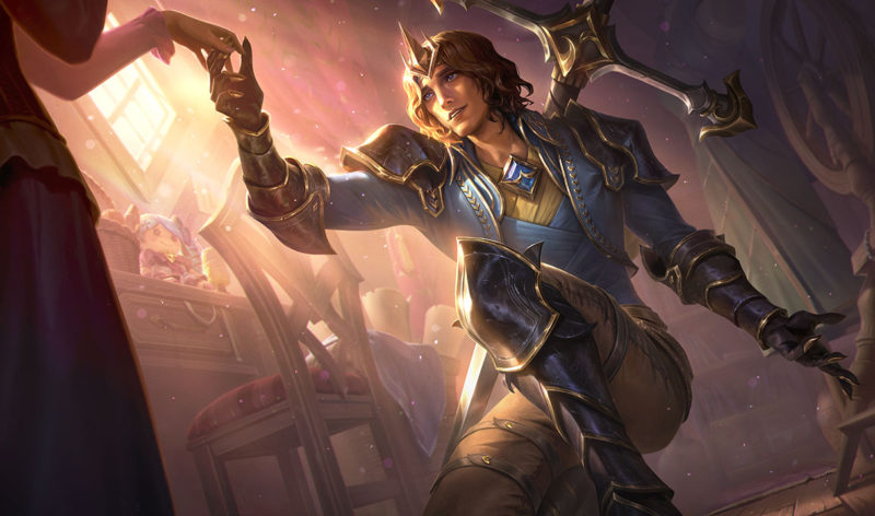 Imagem da skin Viego Rei no LoL