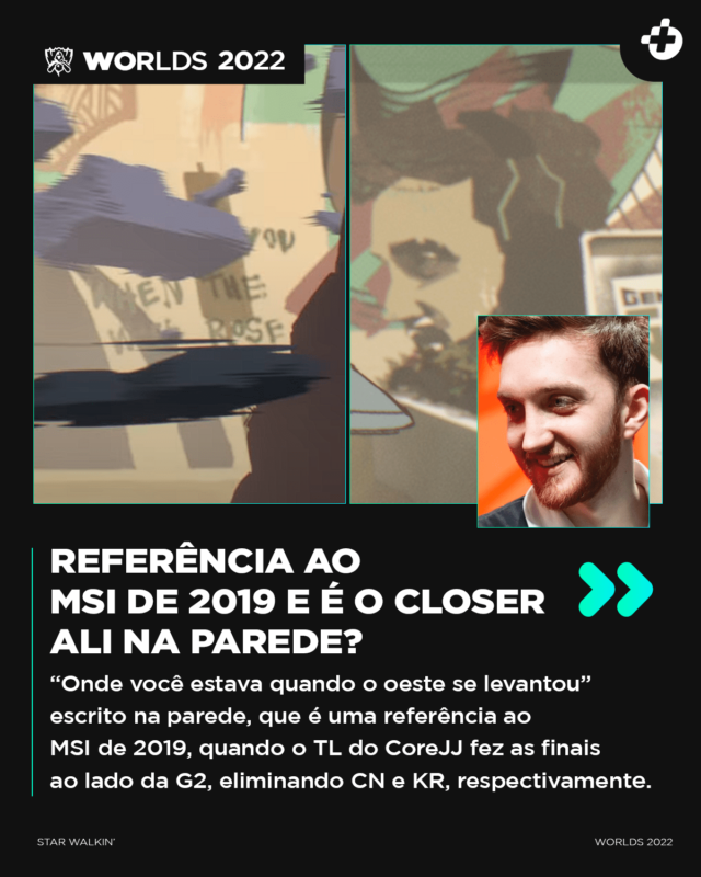 Referência MSI 2019 e Closer possivelmente estampado