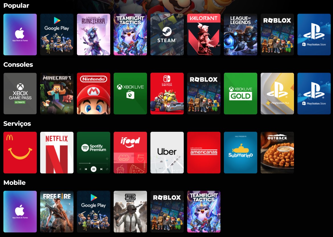 Imagem do catálogo da BONOXS