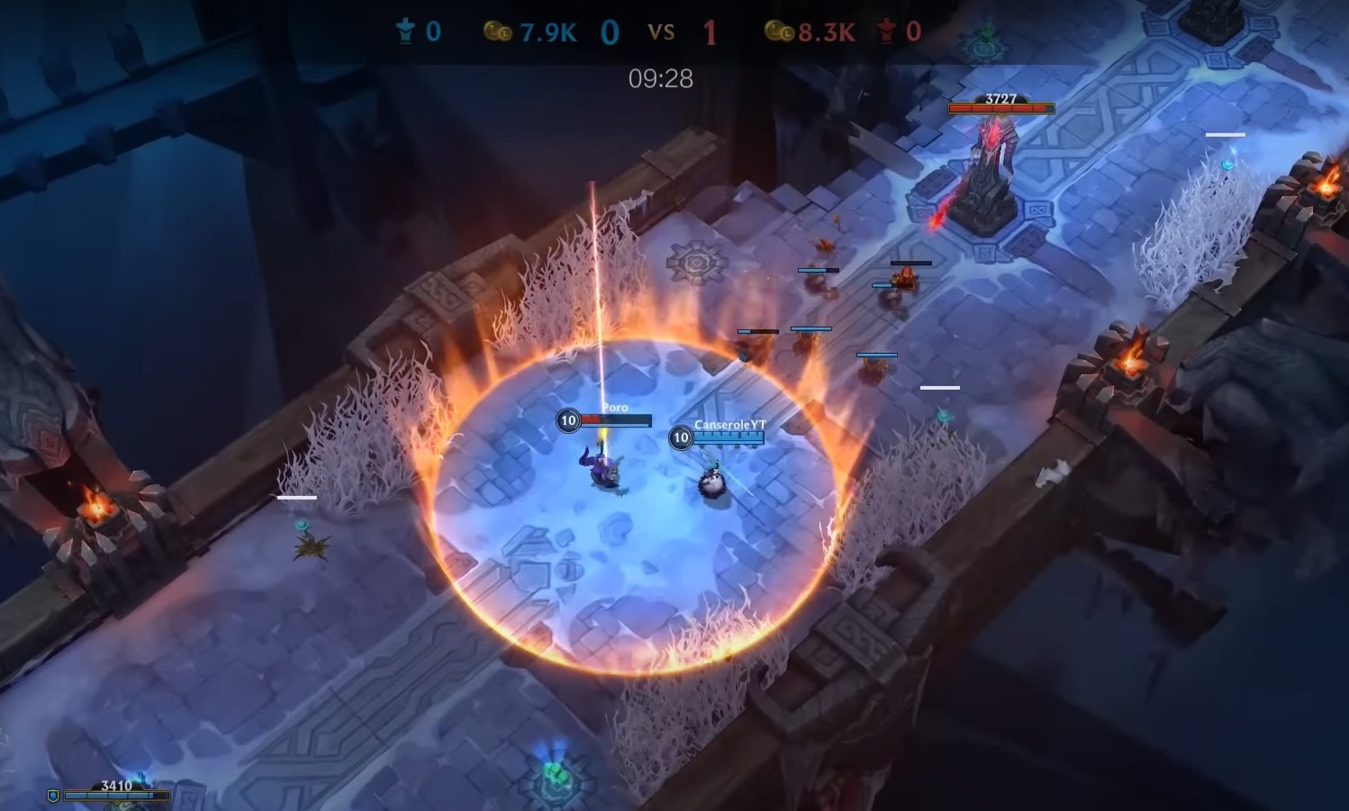 Imagem do modo de X1 no Wild Rift