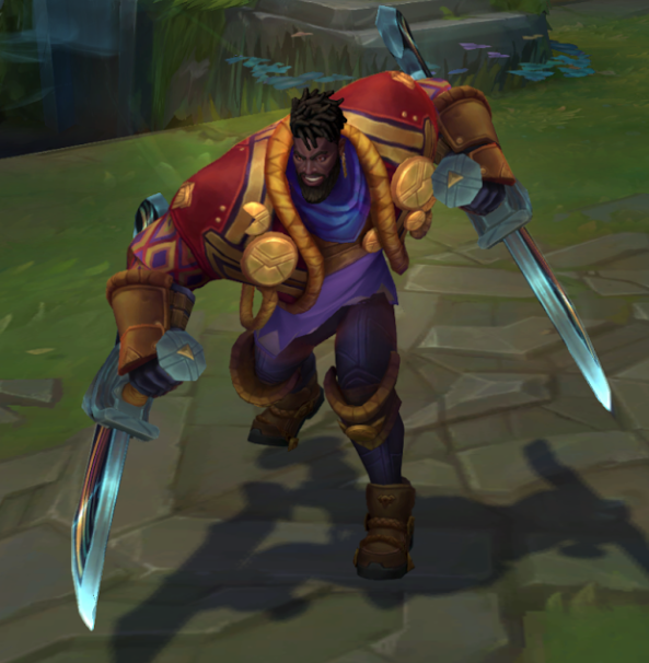 Imagem do campeão K'Sante no LoL