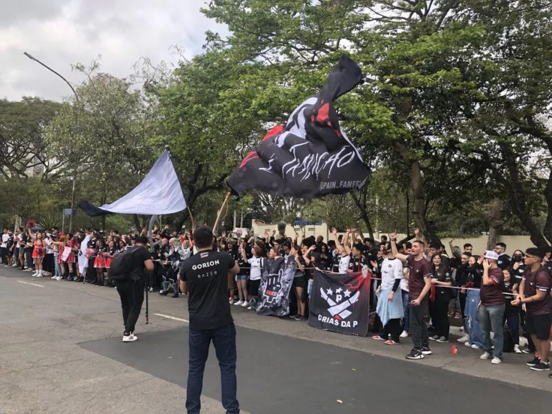 Torcida da paiN na final do CBLOL
