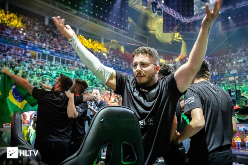 kscerato após vitória da furia sobre a navi na iem rio major