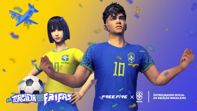 Uniformes da Copa no Free Fire