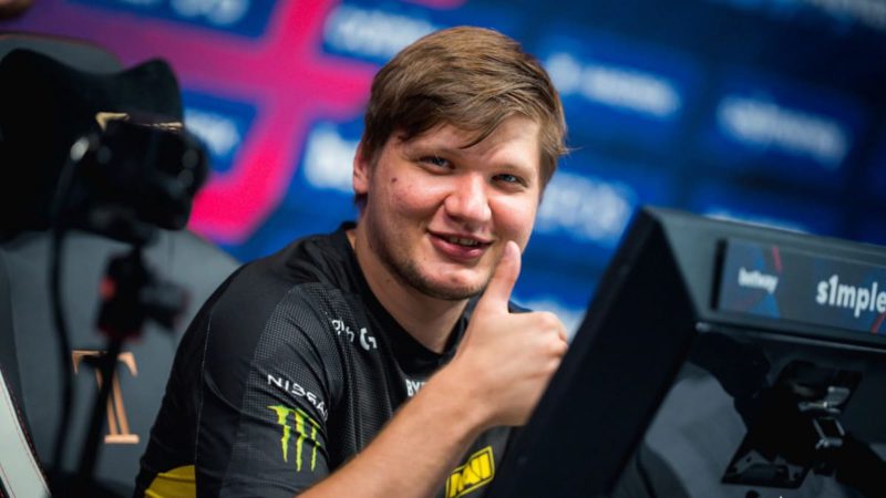 Foto de s1mple, jogador de CS:GO da NAVI