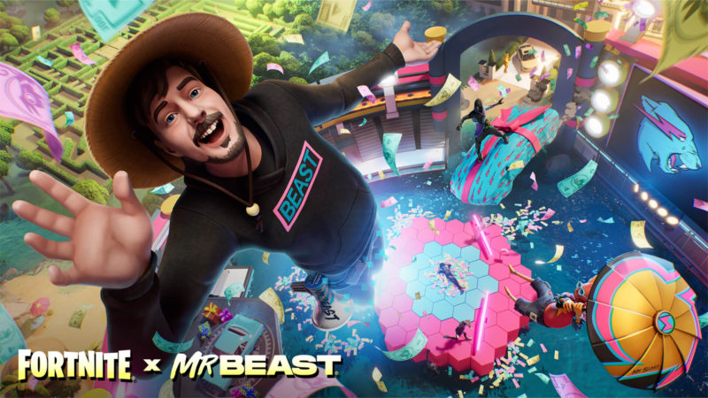 MrBeast no Fortnite