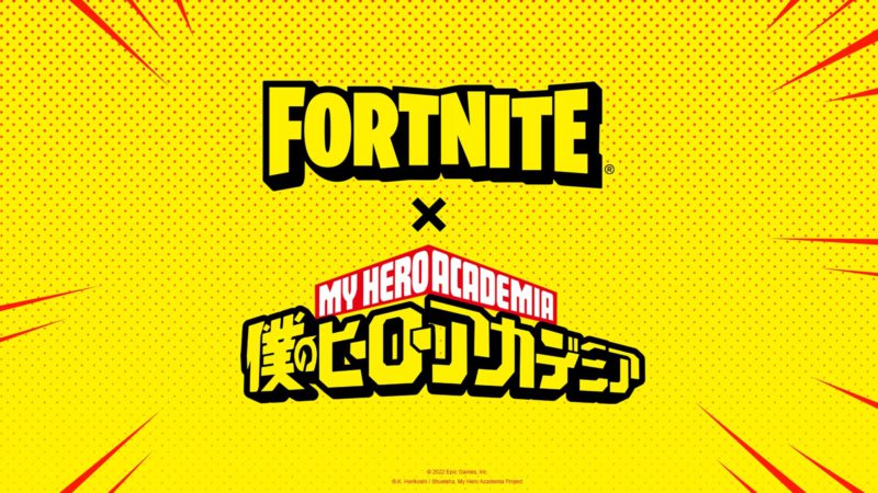 My Hero Academia no Fortnite