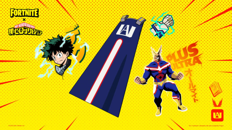 Fortnite My Hero Academia Capa U.A.