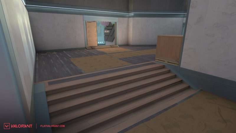 Foto no mapa Split do VALORANT