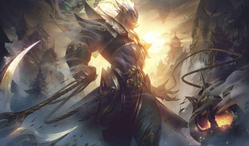 Imagem da skin Thresh Imperador Lunar