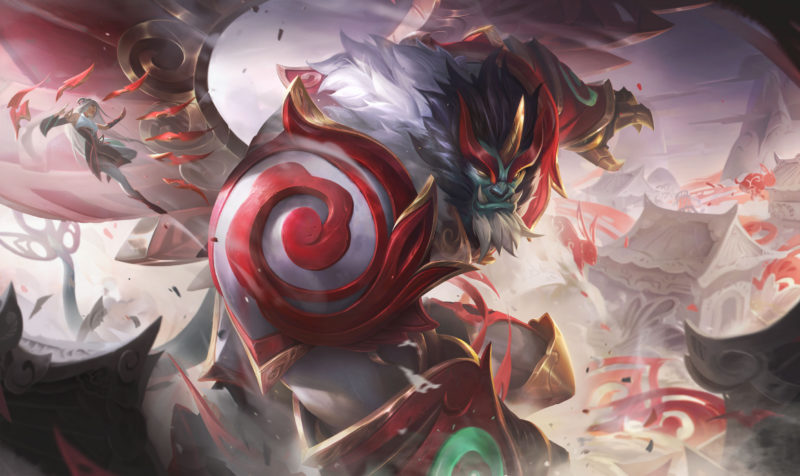 Imagem da skin Galio Criador Mítico