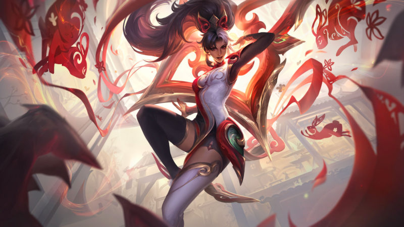 Imagem da skin Sivir Criadora Mítica