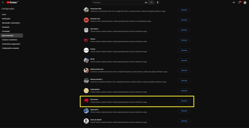 tutorial de como vincular a conta da riot games ao youtube