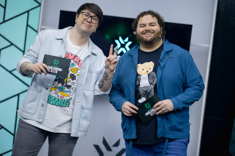 bida e tixinha durante o vct br 2023