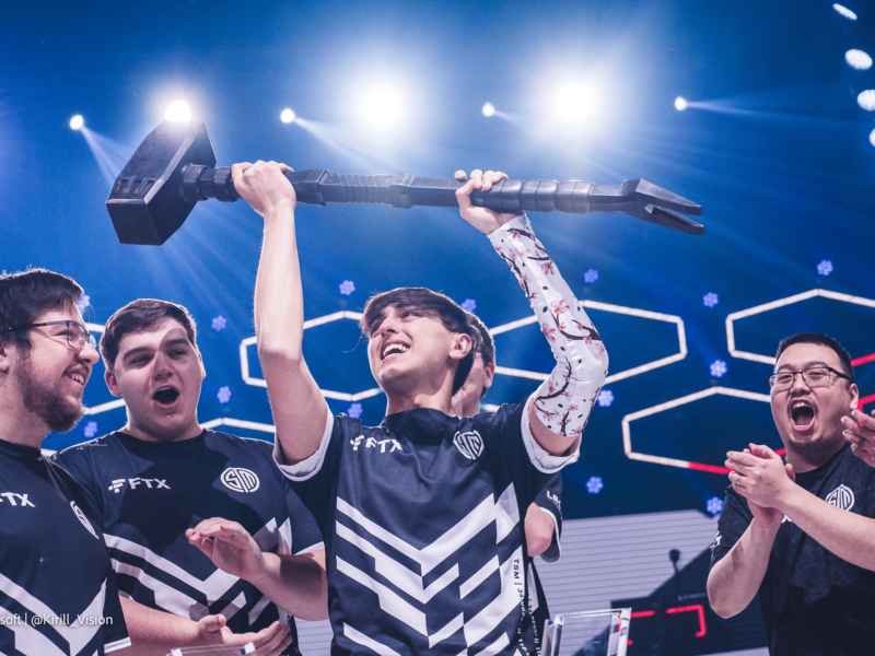 Equipe da TSM na final do Six Invitational 2022