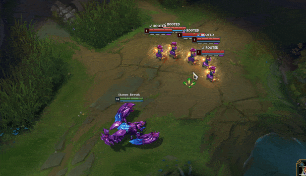 O conceito inicial da nova ultimate do Skarner