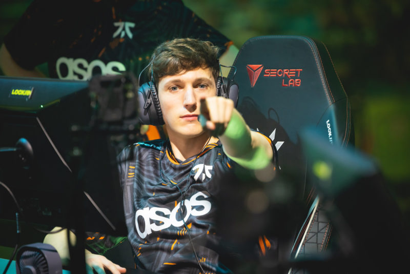 Boaster, jogador da Fnatic