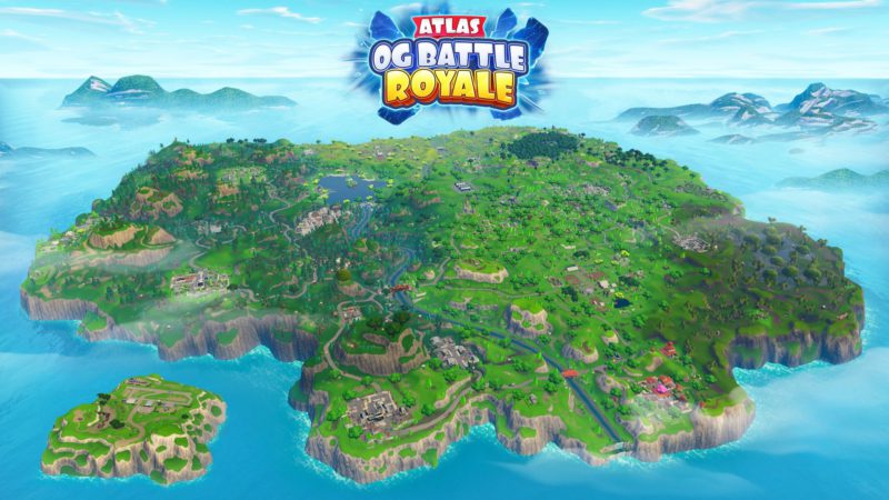 Mapa do Capítulo 1 de Fortnite foi criado com fidelidade no novo Modo Criativo