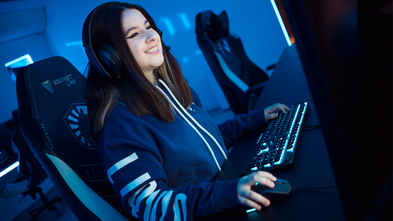 Foto de bstrdd, jogadora da Liquid que disputará o GAme Changers Brasl Series 1