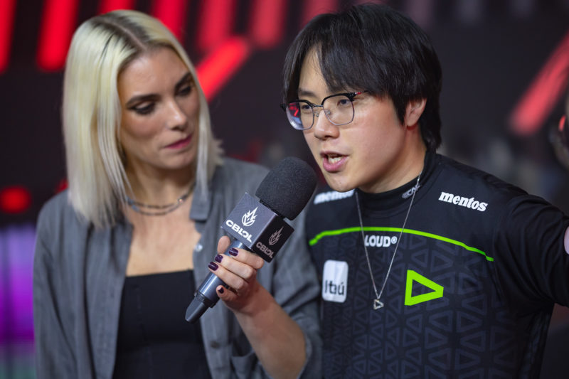 Croc no CBLOL 2023 pela LOUD