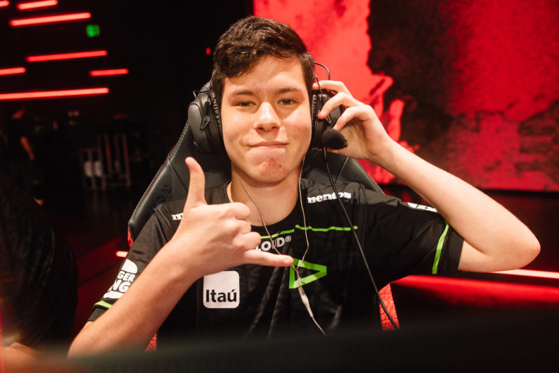 Foto de cauanzin, jogador da LOUD