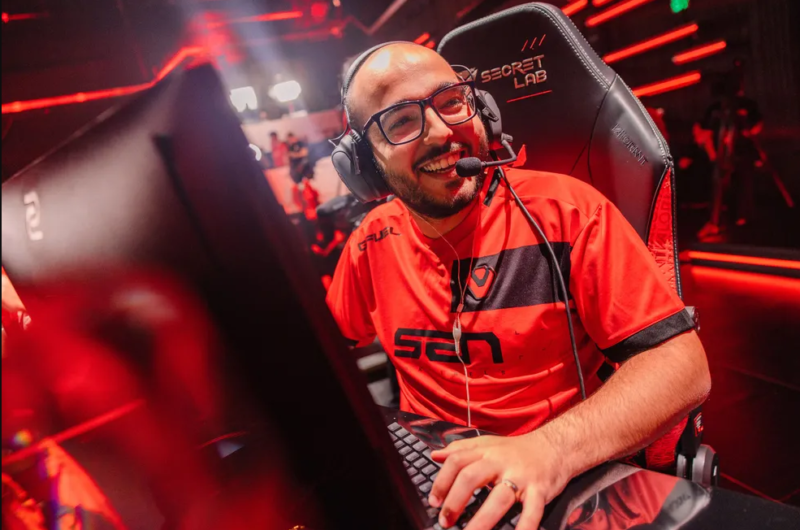 Foto de Sacy, jogador da Sentinels