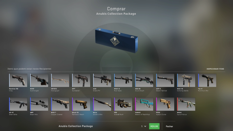 caixa anubis cs:go
