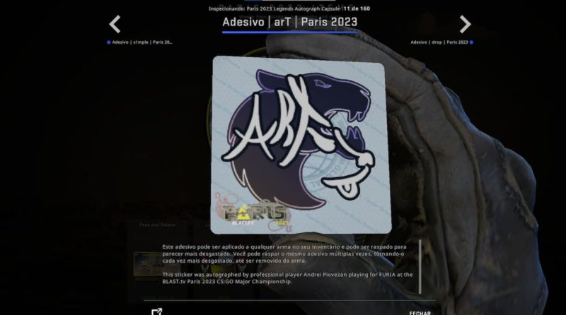 sticker major paris cs:go