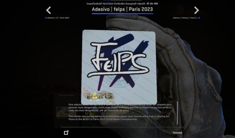 sticker major paris cs:go