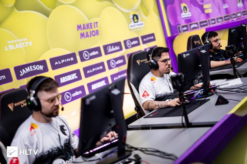 equipe da furia durante o major de paris