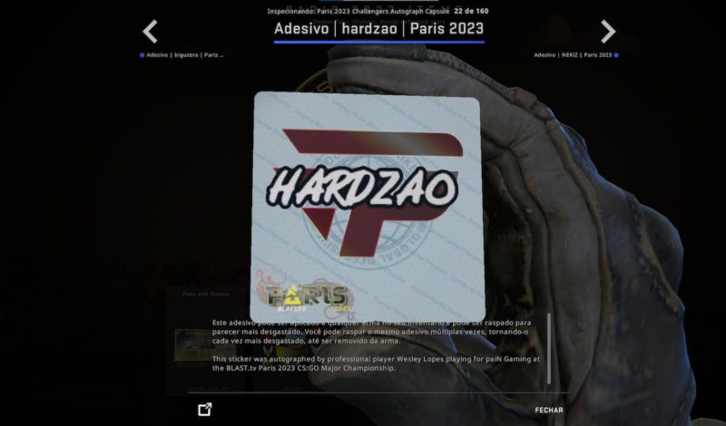 sticker major paris cs:go