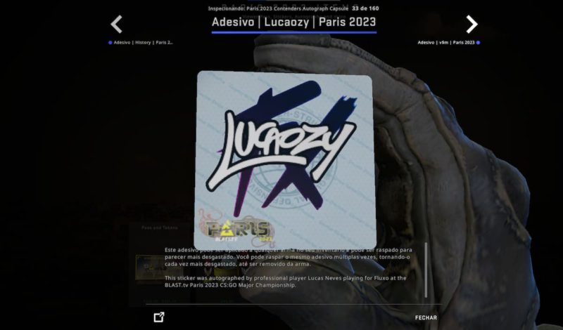 sticker major paris cs:go