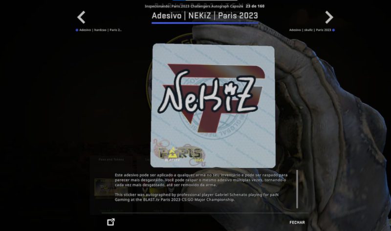 sticker major paris cs:go