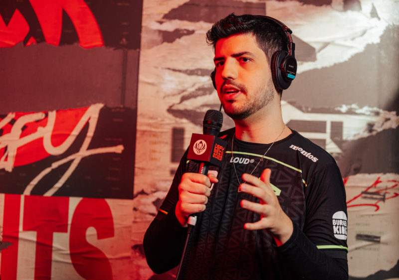 Imagem do top alner Robo no MSI 2023