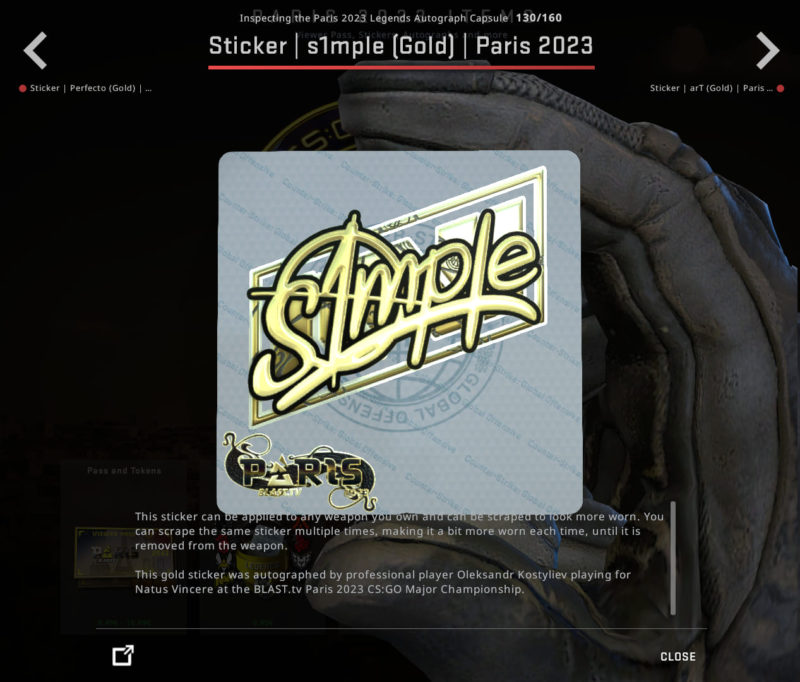 stickers do major de paris