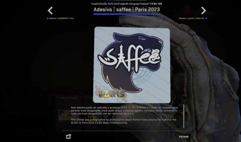 sticker major paris cs:go