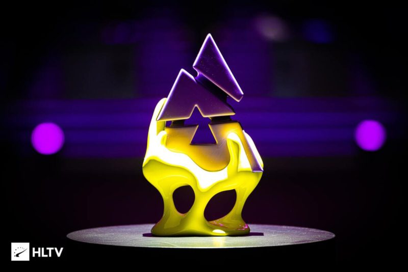 troféu da blast.tv paris major 2023