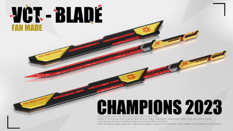 Imagem da skin do Champions 2023 criada pelo usuário