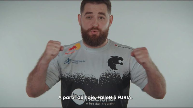 Imagem do FAlleN na FURIA de CSGO