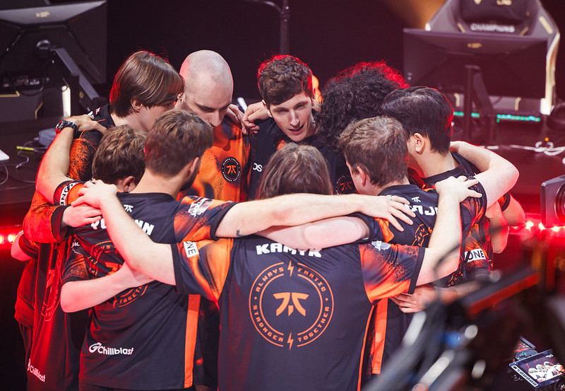Imagem da Fnatic no VALORANT Champions 2023