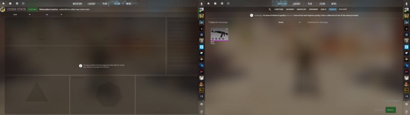 foto do menu do cs 2