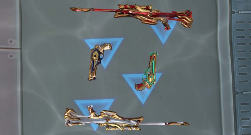 Imagem das skins Imperium no VALORANT