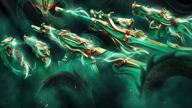 Imagem das skins Imperium no VALORANT