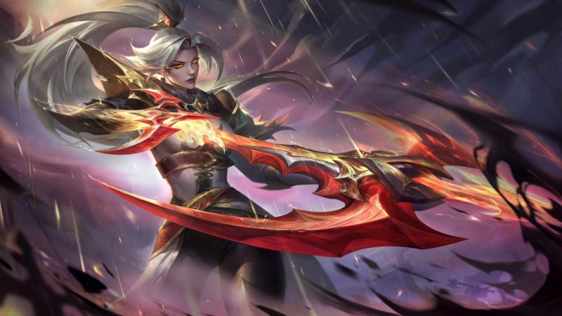 Splash art Vayne LoL
