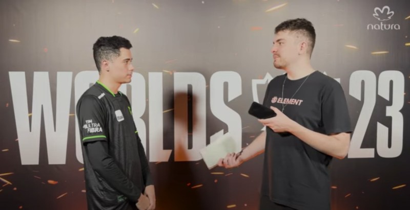 Ceos, suporte da LOUD no Worlds 2023