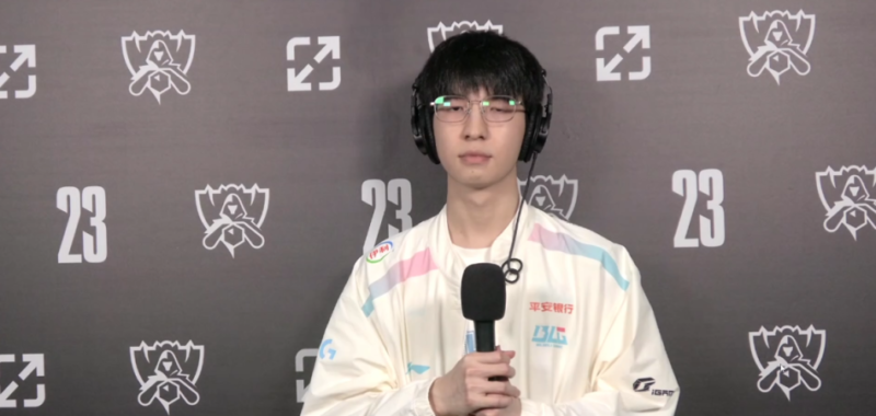 Elk, ADC da BLG no Worlds 2023