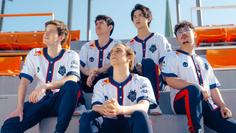 Imagem da G2 no Worlds 2023